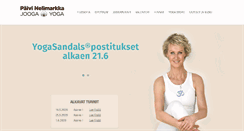 Desktop Screenshot of joogaespoo.fi